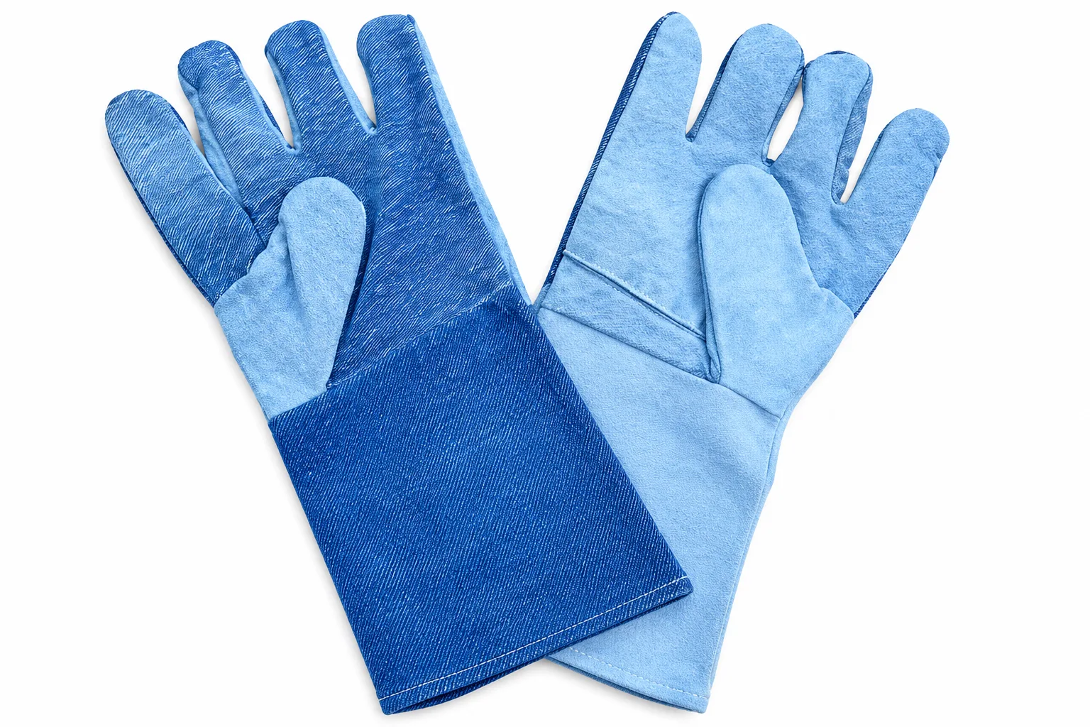 Leather welding gloves recycling